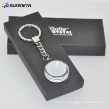 sublimation crystal photo keychain at low price wholsale
